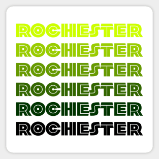 Green Rochester Sticker